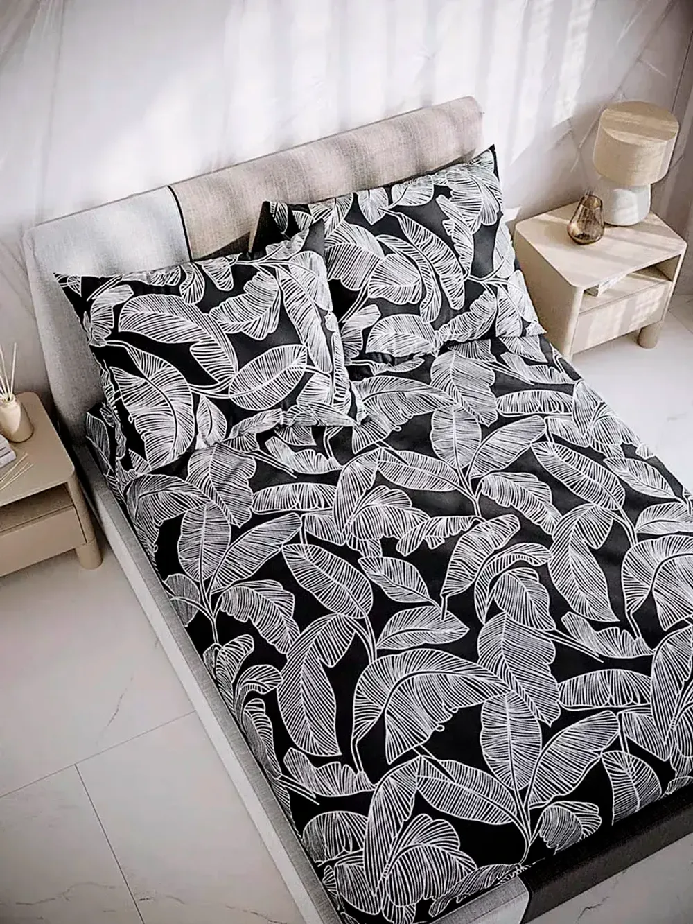 Постельное белье Полисатин Мечта "Лусена" 1,5-сп Наволочка 50х70 см 1 шт Простынь на резинке 90x200 смПододеяльник 145x215 см