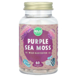 Maju Superfoods, фиолетовый морской мох, 60 капсул (500 мг в 1 капсуле)