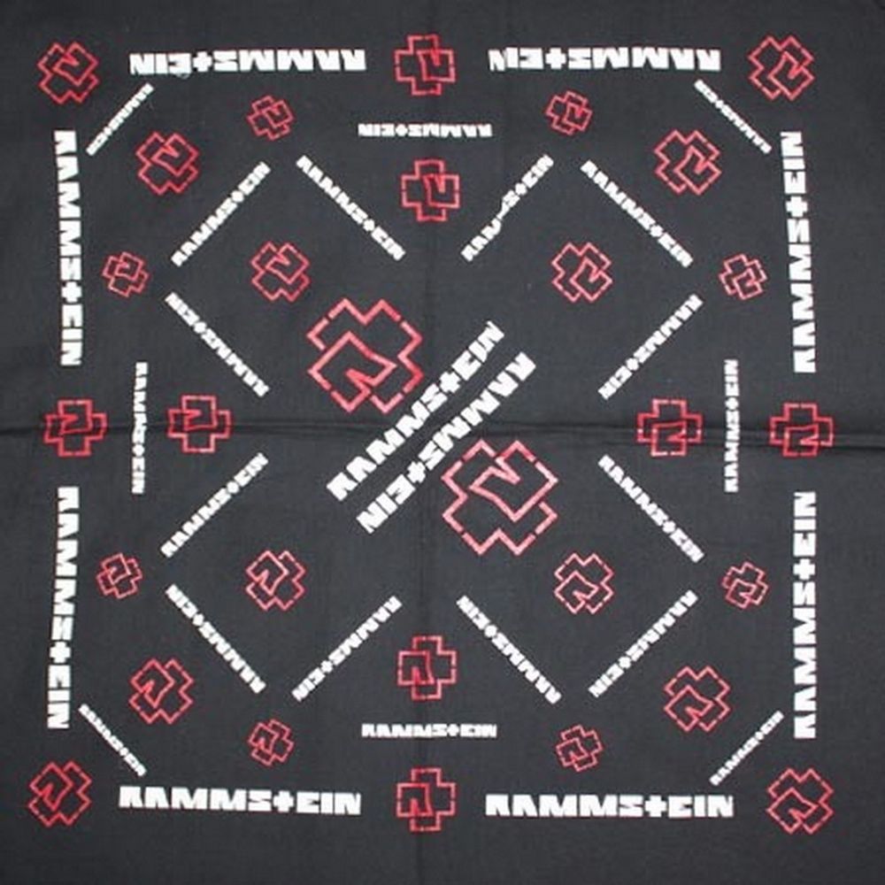 Бандана Rammstein Крест (008)