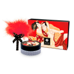 Массажная пудра с ароматом клубники и шампанского Shunga Strawberry Wine 75г