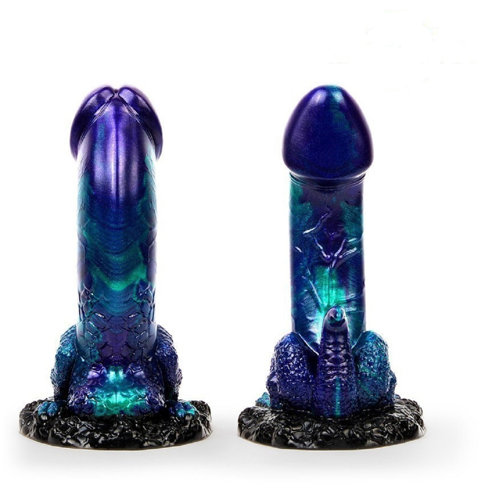 Фаллоимитатор с присоской Magic Hero разноцветный 19 см