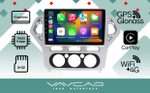 Магнитола для Ford Mondeo 4 2007-2010 (рамка серебро) - Vaycar VA17-1235 на Android 13, 8-ядер, 4G SIM-слот