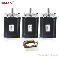 Шаговый двигатель Nema 23 (23HS7628-8MM 3PCS) 2.8A 189N.CM