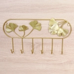 Ключница настенная металлическая «ЛОФТ ВОСТ», антэро, цвет золото, 38*20*3см