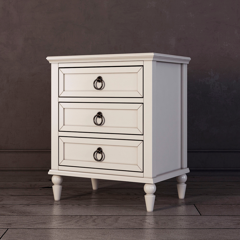 Тумба прикроватная с 3-я ящиками Vilton