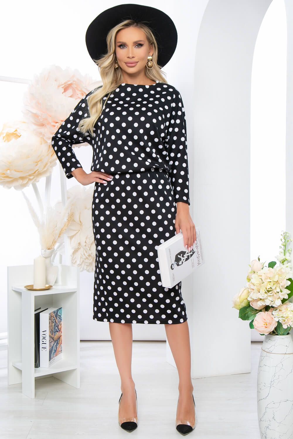 Платье "Джун" (горох) П5041 LT Collection