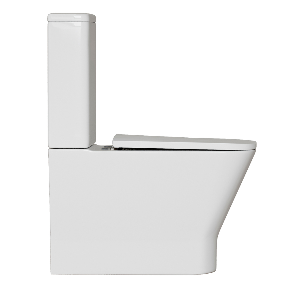 Унитаз-компакт безободковый WAVE CONTOUR Tornado3.0 гор,ниж,2-кн.арм,дюро,м/л,быстр,БЕЛЫЙ глянец