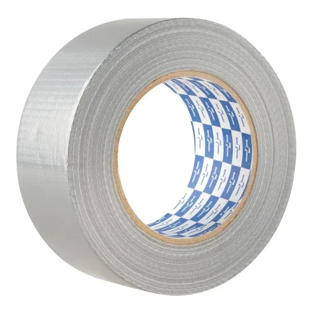 Лента армированная, 50мм*50м, серая, без и/у, Klebebander (комплект 6 шт)