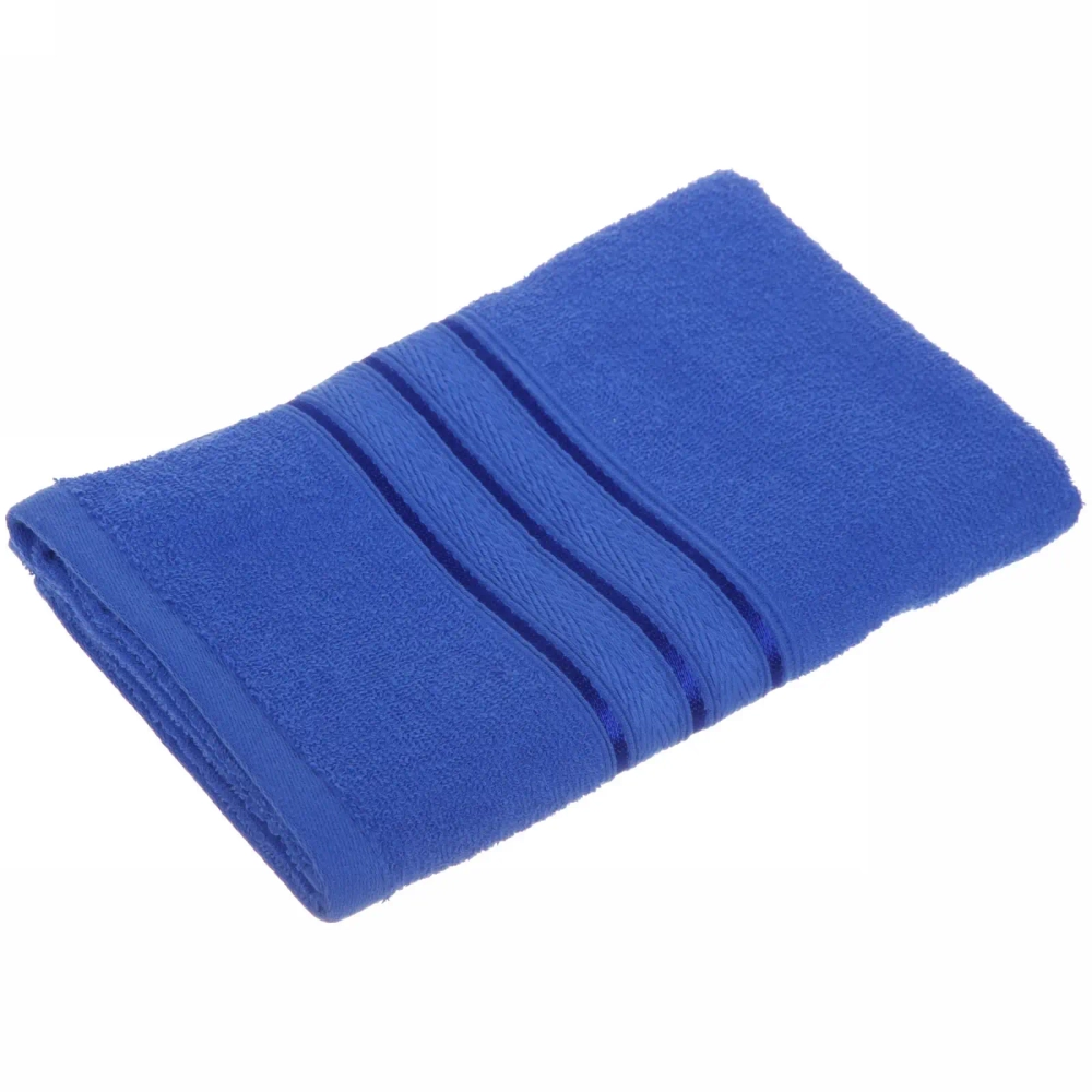 Полотенце махровое 50*80см «Comfort» цвет темно-синий 07020 плотность 300гр/м2