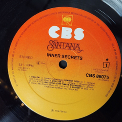 Винтажная виниловая пластинка LP Santana Inner Secrets (Holland 1978)