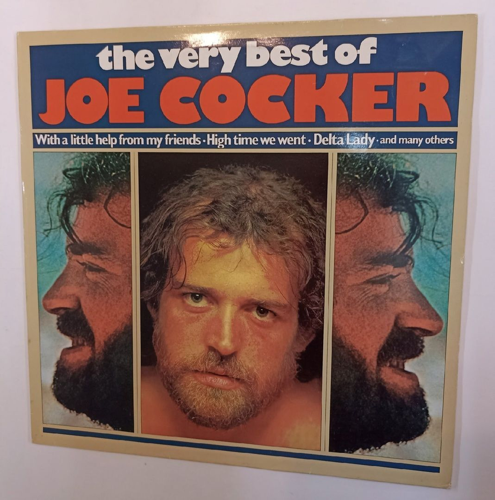 Винтажная виниловая пластинка Joe Cocker The Very Best Of Joe Cocker (Belgium)
