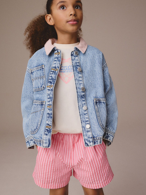 Шорты для девочки Next E43-872, Розовый