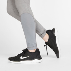 Штаны для девочки теннисные Nike Pro Tight - carbon heather/cool grey/cool grey/black
