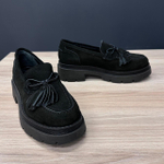 Туфли женские Roberto Serpentini черные замша