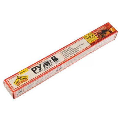 Рукав для запекания с завязками 30 см х 3 м "Горница" в картонной упаковке (1/24 шт.) 209-017