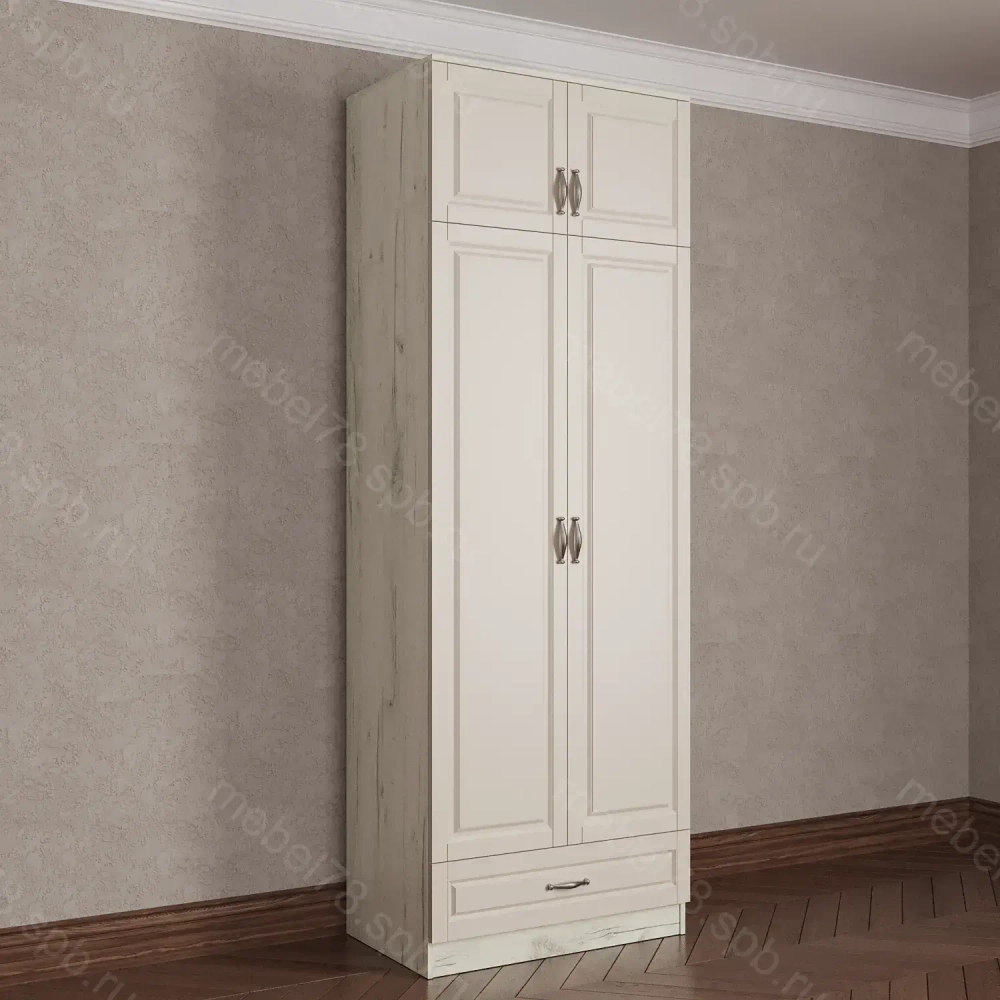 Шкаф распашной с антресолью 2/3 (мадес)