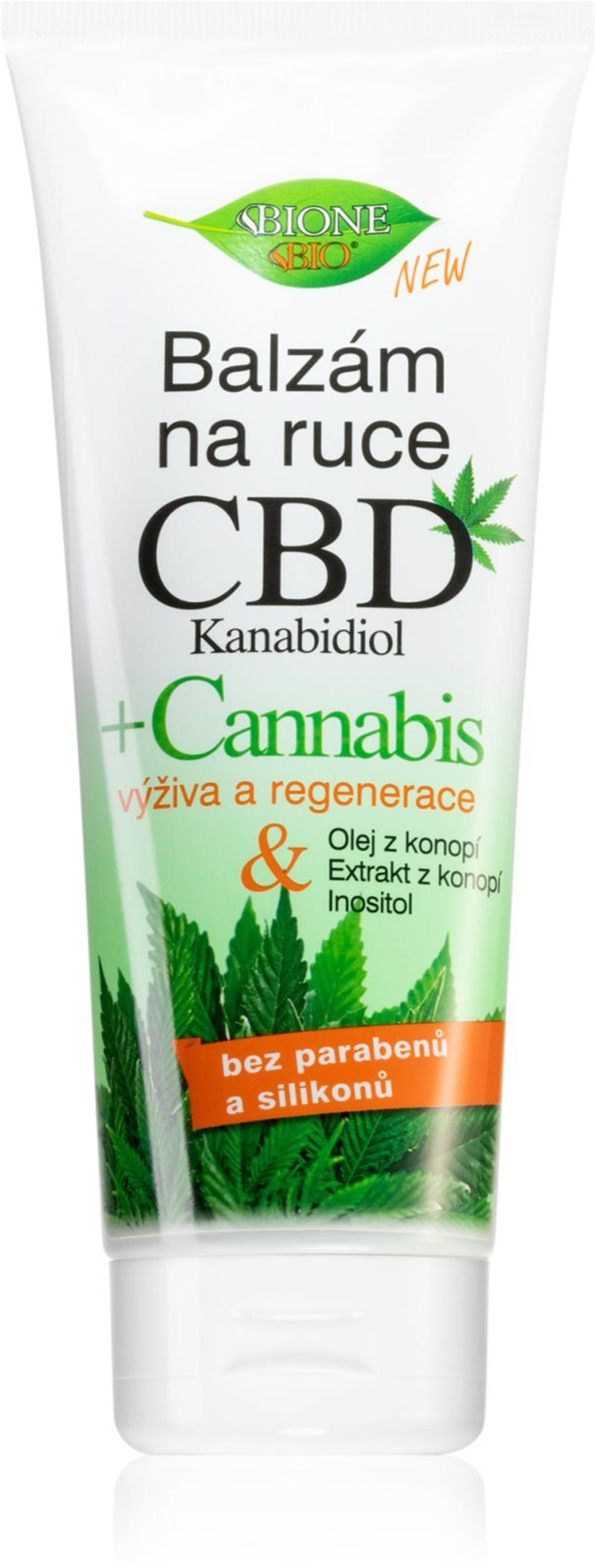 Bione Cosmetics Cannabis CBD - регенерирующий бальзам для рук с CBD /   205  ml  / GTIN 8595061618667