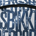 Рюкзак BIKKEMBERGS Белый/Принт: синие логотипы Мальчик
