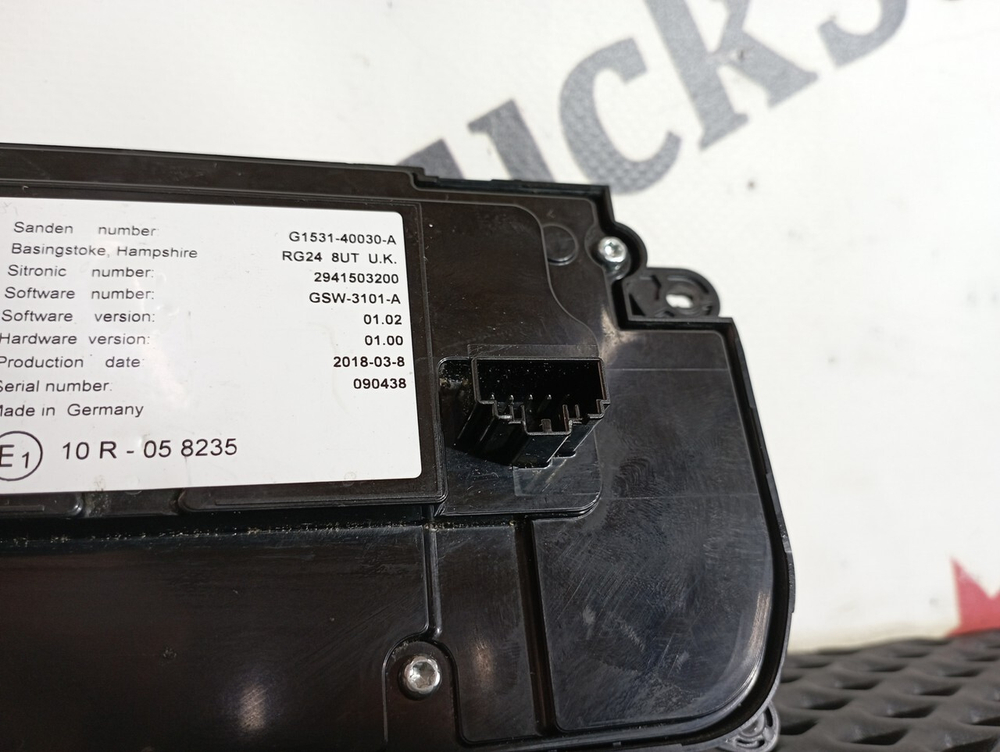 Блок управления климатом 2018г.