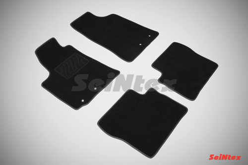 Ворсовые коврики LUX для Geely Emgrand 2013-2017, Seintex.85270