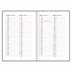 Ежедневник датированный 2025 А5 138x213 мм BRAUBERG "Senator", под кожу, фиолетовый, 115818