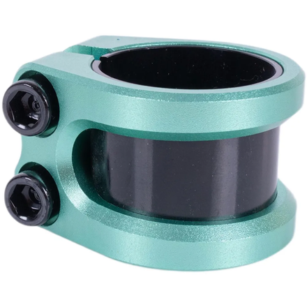 Зажим Tech Team Fugo, 34.9-31.8мм, IHC/HIC, cyan