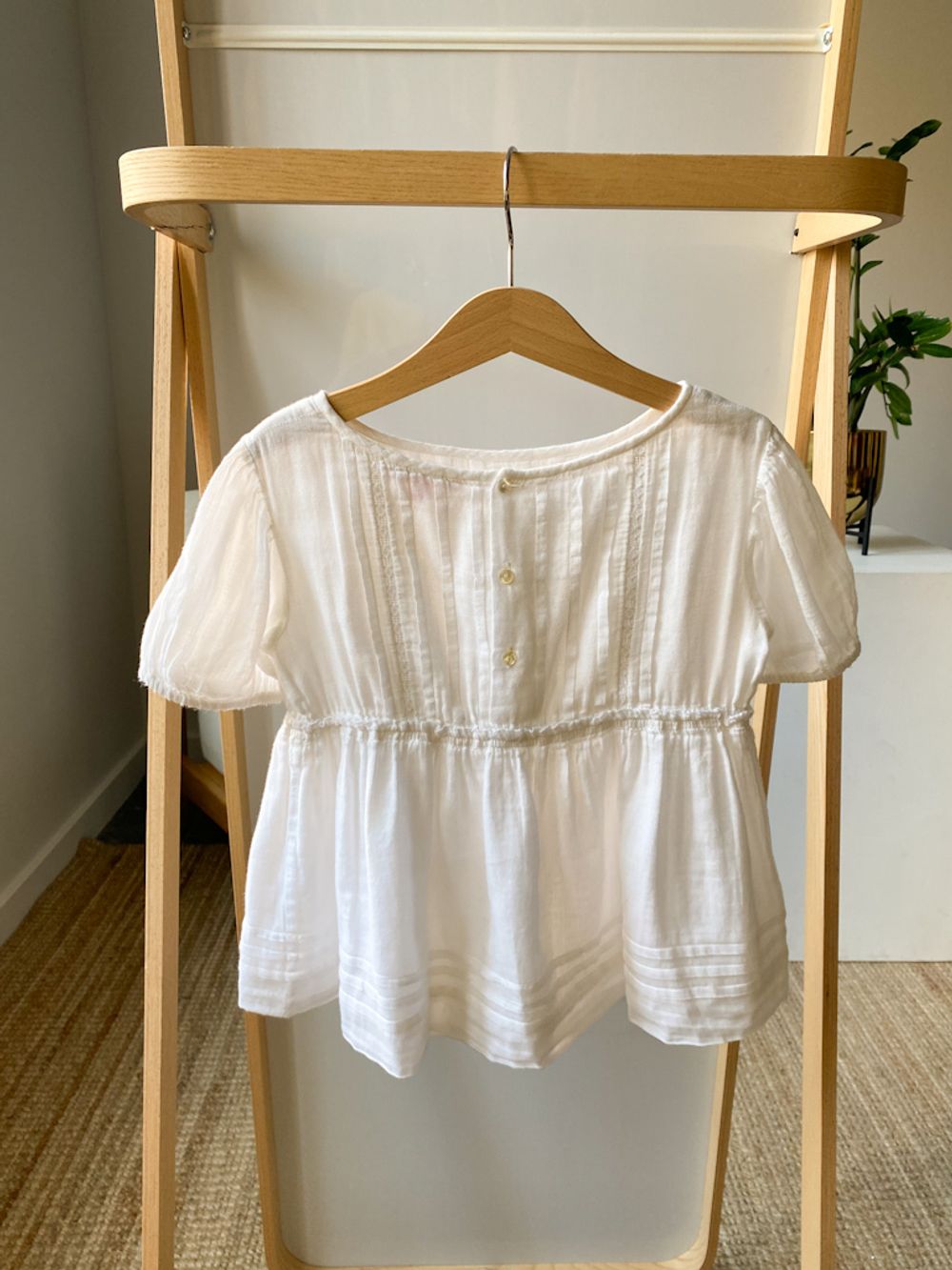 Хлопковая блузка Bonpoint, 116