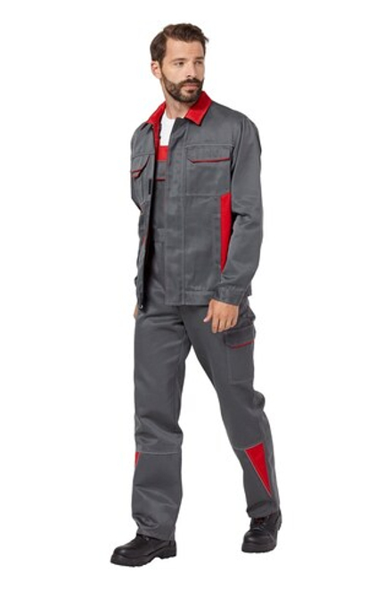 Костюм "Страйк 2" серый/красный