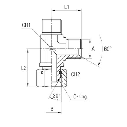 Соединение PFNL BSP 1.1/2" CAST