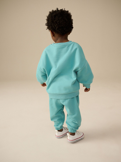 Толстовка и джоггеры в комплекте для мальчика Next E99-880, Голубой