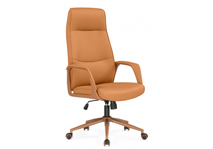 Офисное кресло Woodville Modena экокожа оранжевый