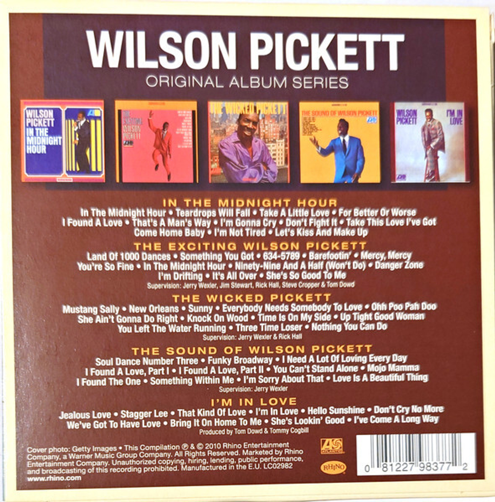 Wilson Pickett / Original Album Series (5CD)