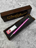 Подарочная ручка флешка 8Gb в красивой коробке