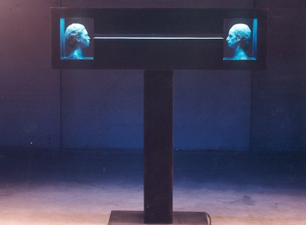JOSEP BOFILL СКУЛЬПТУРА "ELECTROCOMMUNICATION" 1999