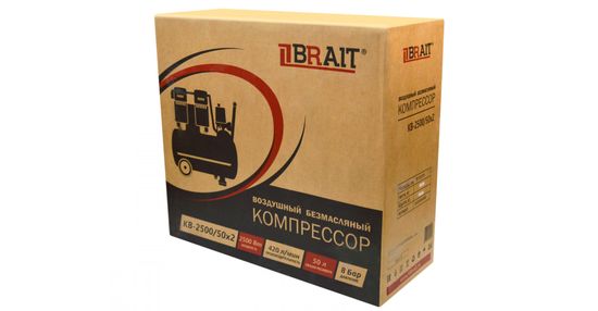 Компрессор BRAIT КB-2500/50X2