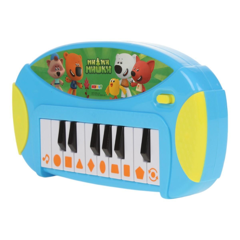 Пианино "Ми-ми-мишки" 35+песен, звуков и стихов, на бат. в коробка ZY1246550-R (Умка)
