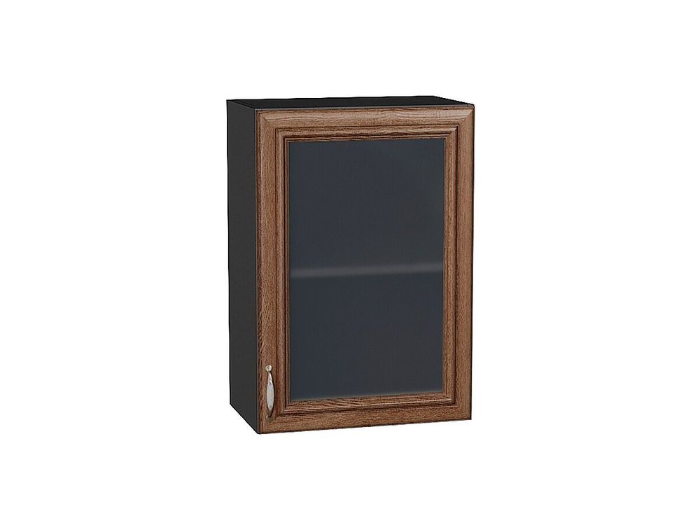 Шкаф верхний с 1-ой остекленной дверцей Шале