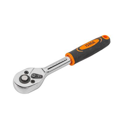 Трещотка реверсивная 1/4''(L-155мм, 24зуб) ISMA ISMA-80222