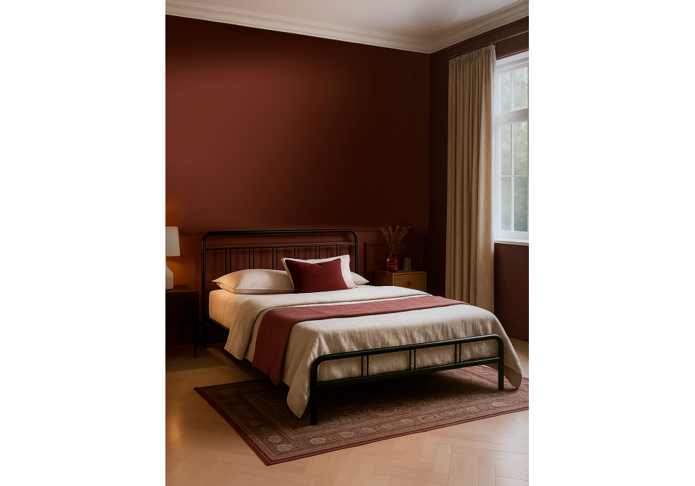 Кровать Woodville Рейк 120х200 черная