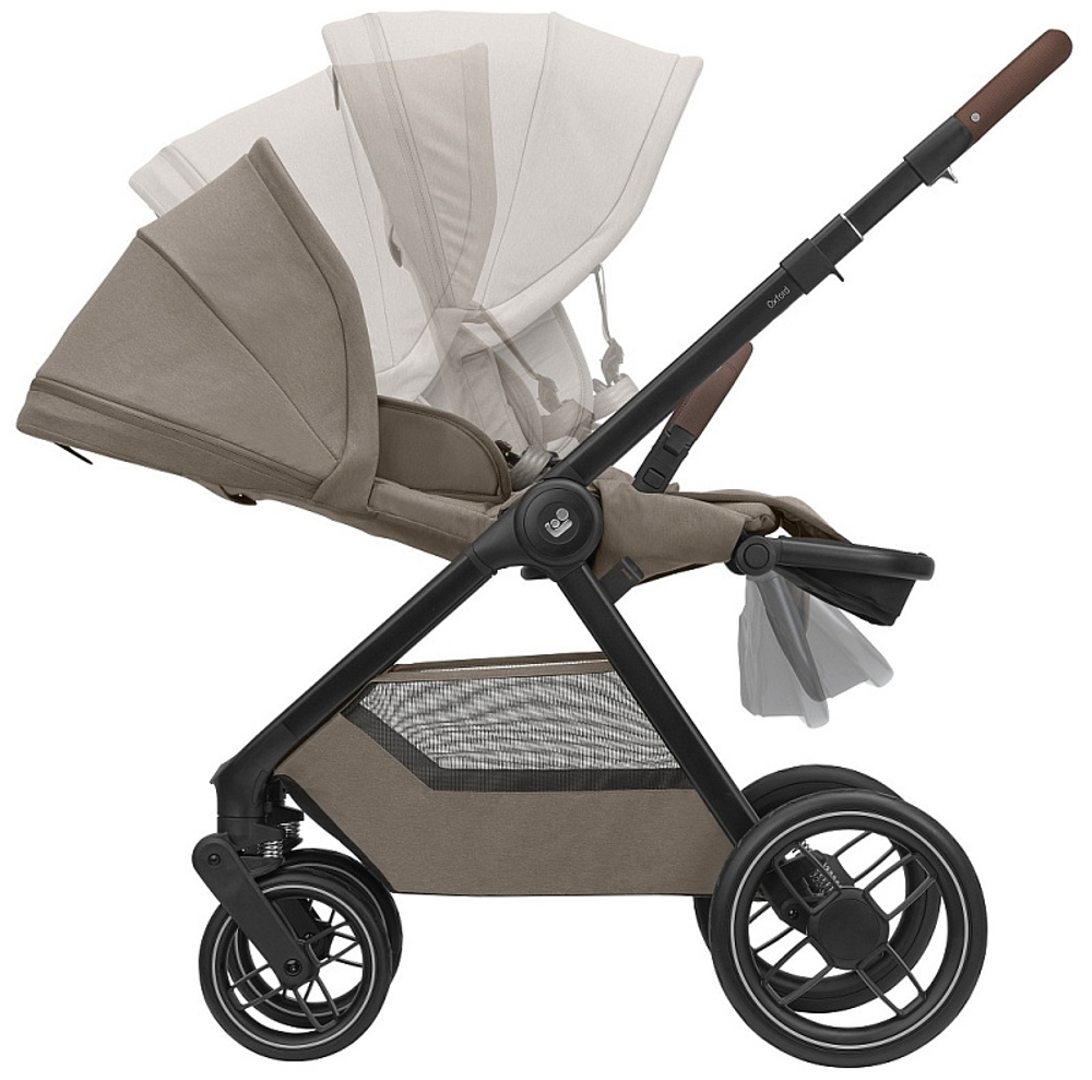 Коляска детская Maxi-Cosi Oxford Plus 2 в 1 1978470110 Twillic Truffle/Трюфель