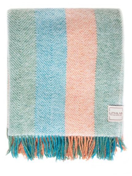 Плед NEMAN 5-04  из шерсти монгольских ягнят AVINAMAS