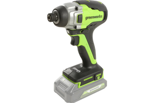 Винтоверт ударный аккумуляторный GREENWORKS GD24ID3 24В,300Нм,1/4HEX,б/щ,без АКБ и ЗУ (3802807)