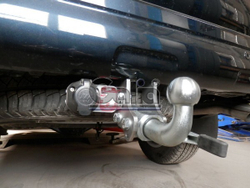 Фаркоп оцинкованный Galia T065C для Toyota Land Cruiser Prado 2003-2009, 2009-, Lexus GX 470 2003-2009, GX 460 2009-(паспорт и сертификат в комплекте)(без электрики)