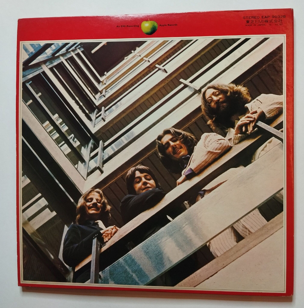 Винтажная виниловая пластинка LP The Beatles 1962 1966 (Japan 1973) (Obi)
