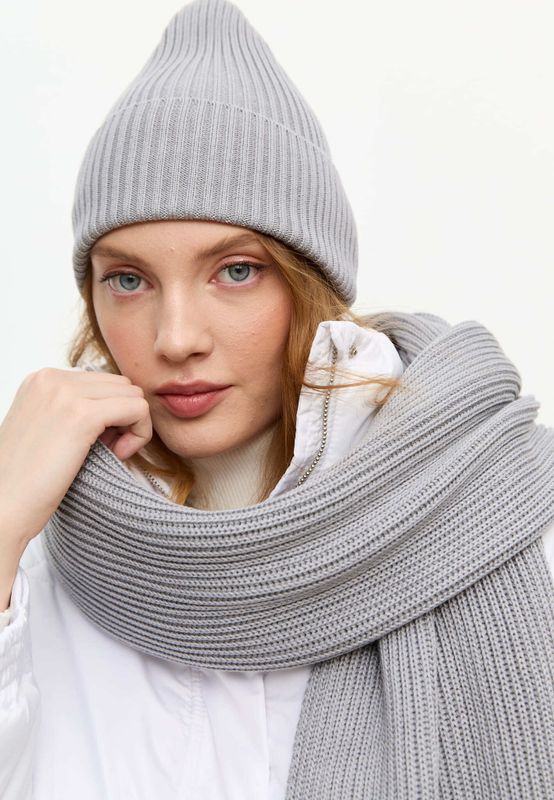 Шапка, серый