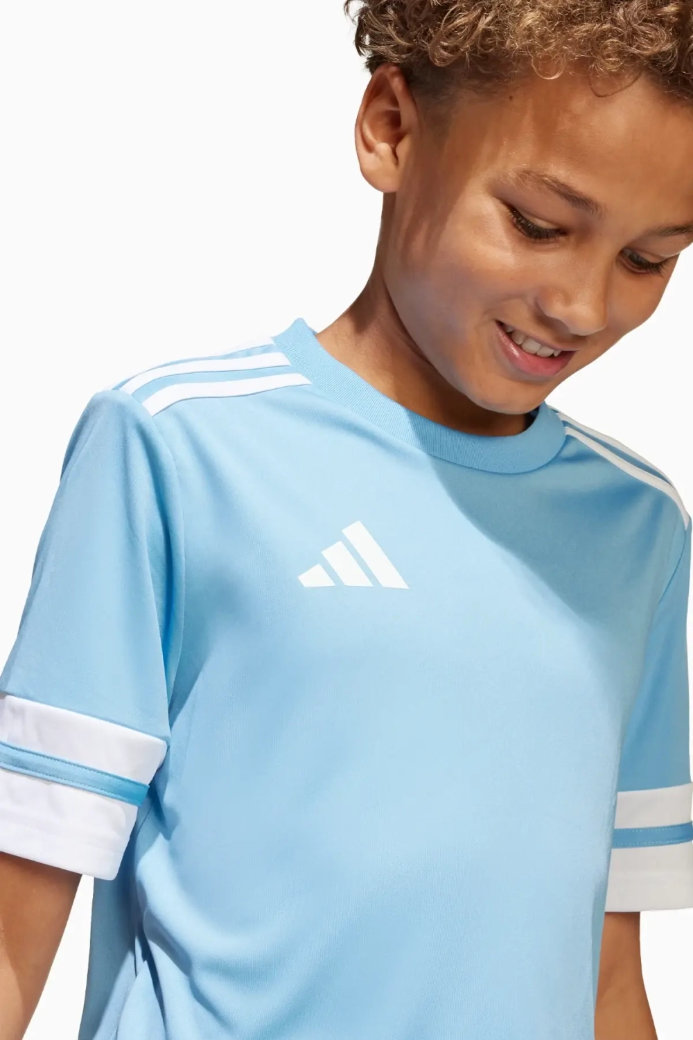Футболка adidas Squadra 25 Junior - голубой