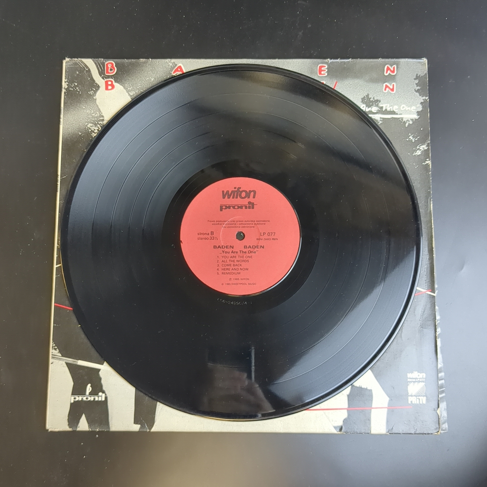 LP BADEN BADEN - You Are The One. Жанр: рок, поп. Виниловая пластинка 12 дюймов. WIFON Польша. 1985 год.
