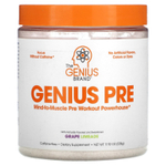 The Genius Brand, Genius Pre, виноградный лаймад, 344 г (12,13 унции)