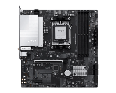 Материнская плата MSI PRO B840M-P WIFI6E AM5 4xDDR5 4xSATA3 RAID 2xM.2 HDMI Type-C mATX