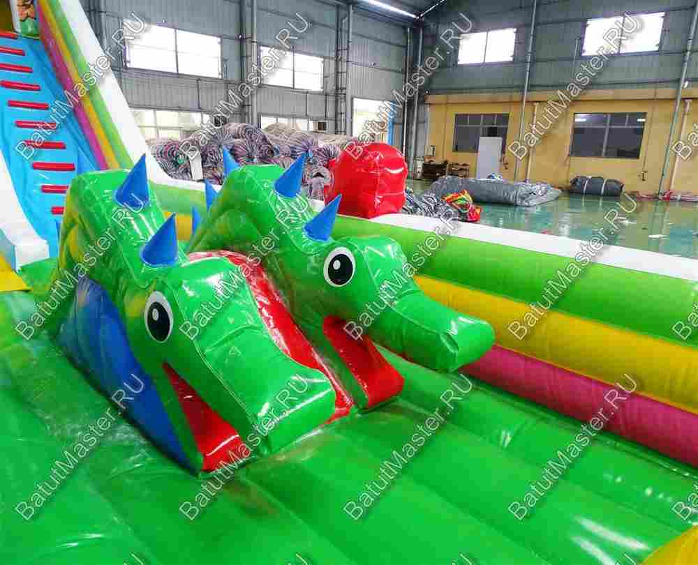 Коммерческий надувной батут "Маскарад 2" 15*8*6,5 м